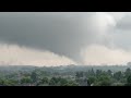 Tornado forms over London, Ontario? (4x speed)