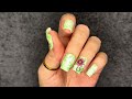 Vacation Nails | Tropical Stamping | Short Press On Nail Set | Weirdest Storytime EVER