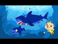 Find the Mommy shark! | Baby Shark | Police Rescue | Animal  | Stories for Kids | NINIkids