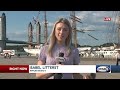 Parade of Sail moves tall ships into Portsmouth