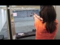 Wife learns to shoot a 9mm, .38 and.44 Magnum!