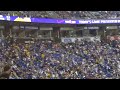 Vikings Fans Wave Going Crazy - Bills Game