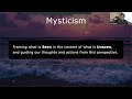 Mysticism for the Modern Age