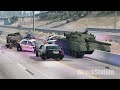 Tank Rage with Police Pursuit - Beamng drive