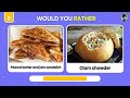 Would You Rather...? Breakfast vs Dinner Edition 🍔🥐 Food Quiz