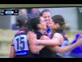 Gemma Houghton comes from Fremantle to play at Port Adelaide in the AFLW and makes history #shorts