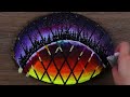 Loneliness - Painting on Wood | Abstract Painting Idea | RELAXING ASMR Painting