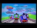Thomas & Friends All Engines Go : Time for Teamwork DVD Menu walkthrough