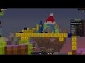 My Friend tries to God Bridge...| Minecraft Hypixel Bedwars | w/ TomatoKing115