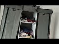 SHEIN | foldable wardrobe in UK 🇬🇧 | unboxing and assembling step by step #vlog #trending #easy 🤗👍👍