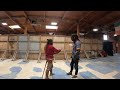 DEMAS Big Gay Sword Day 2023 Fencing James vs David (Longsword)