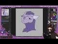 Working on Art Fight attacks! (music on)