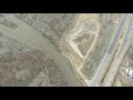 DJI Phantom flight over dog park and MN river flooding pt1