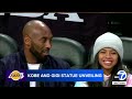 Statue honoring Kobe, Gigi Bryant unveiled in DTLA