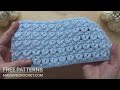 VERY EASY Crochet Pattern for Beginners! ⚡️🩵 JAW-DROPPING Crochet Stitch for Baby Blanket & Bag