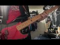 Bass Practice- Panic At The Disco- self taught, 2 months experience- documenting progress 🎸😎