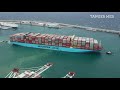 Excellent coordination between Maersk Line, Tanger Med and APM Terminals to welcome Maersk Mumbai