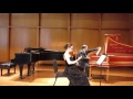 Élisabeth-Claude Jacquet de la Guerre Violin Sonata No. 5 in A minor (2/3)