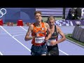 Carnage! Pushing and shoving sends multiple runners down in 5000m heat | Paris Olympics | NBC Sports