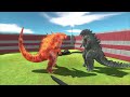 Which Godzilla couple is the strongest ? - Animal Revolt Battle Simulator