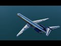 MD-82 Cinematic Footage In X-plane 12