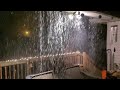 Strong storms with dime-sized hail and intense winds in Little Rock, Arkansas 1/12/2024