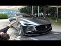 Mazda Vision Coupé Concept Start Up Sound, Moving & Loading Into a Truck!