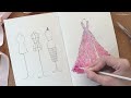 How to Draw a Dress Form ✨ Fashion Illustration Tutorial