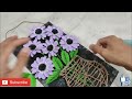 3 Amazing Paper craft for home decoration | Diy paper wall hanging ideas | Paper flower wall decor