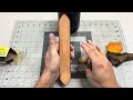 How to Finish Leather Edges (Burnish & Dye) - Beginners