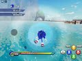 (Sonic unleashed sandbox Roblox) 54 second time Emerald coast