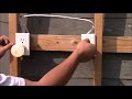 How to wire an outlet to a switch (half hot receptacle)