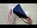 DIY 한번에 쉽고 간편하게 예쁜 지퍼 손가방 만들기/Create pretty handbag easily and conveniently/청바지 리폼/Zipper ecobag