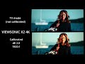 Viewsonic X2 4k projector detailed test/review :contrast,colors,brightness,input lag, calibration...