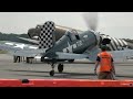 The Whistling death FG-1D Corsair Aerobatic demo WWII weekend 2023