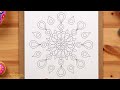 How to Draw a Mandala: Easy Step-by-Step Tutorial for Beginners!