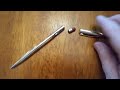 How to Open and Refill a Cross Mechanical pencils (Vintage/Century)