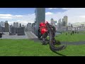 GODZILLA 2024 ( Super Charged Godzilla ) vs MECHAGODZILLA (Roblox Kaiju Arisen)