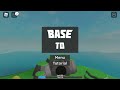 roblox base tower defenc