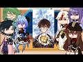 Liyue react to Zhongli // 1/1 // Genshin Impact // Gacha club