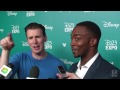 Chris Evans and Anthony Mackie