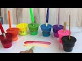 SPILL PROOF DIY PAINT CUPS