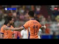 England vs Netherlands - Semi Final UEFA Euro 2024 | Full Match All Goals | Realistic PES Gameplay