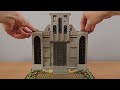 Building a LEGO Temple Entrance with a Unique door mechanism