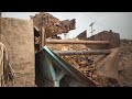 Satisfying SUPER GIANT Rock Crusher Machine|Asmr Giant Big  jaw Rock Crusher| Machine crush Process