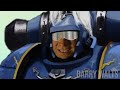 The first Space Marines when they met the Thunder Warriors they were about to slaughter