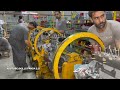 Factory Tour: Mass Production of Tractors Engines | Mysterious World of Tractor Engine Assembly