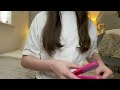 ASMR Straightening your hair | hair brushing | hair combing | no talking