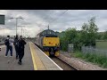 Trainspotting today! With disguised 55009 with choppers and other locos -