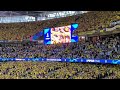 You'll Never Walk Alone by Borussia Dortmund fans at Wembley, Champions League final 2024